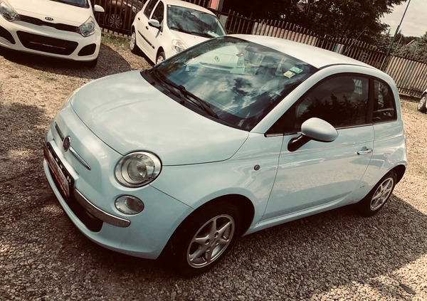 Fiat 500 cena 18500 przebieg: 148000, rok produkcji 2009 z Bychawa małe 497